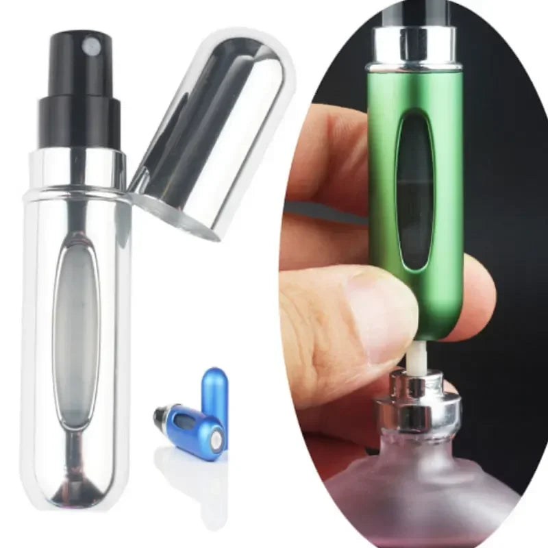 Mini Refillable Perfume Spray Bottle – 0.17 fl oz (5 mL)