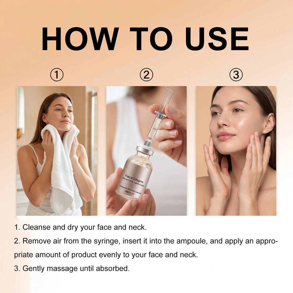 Korean Silk Collagen Serum Moisturizer Stick Set Revitalizing Face Cream Anti-Wrinkle Firming Lifting Skin Care Deep Hydration
