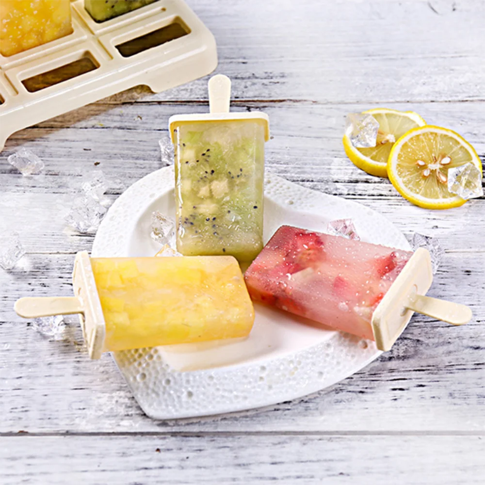 Popsicle Mold Set – 9-Cavity DIY Ice Lolly & Ice Cream Maker with Drip Guard, Tray & Sticks, BPA-Free PP