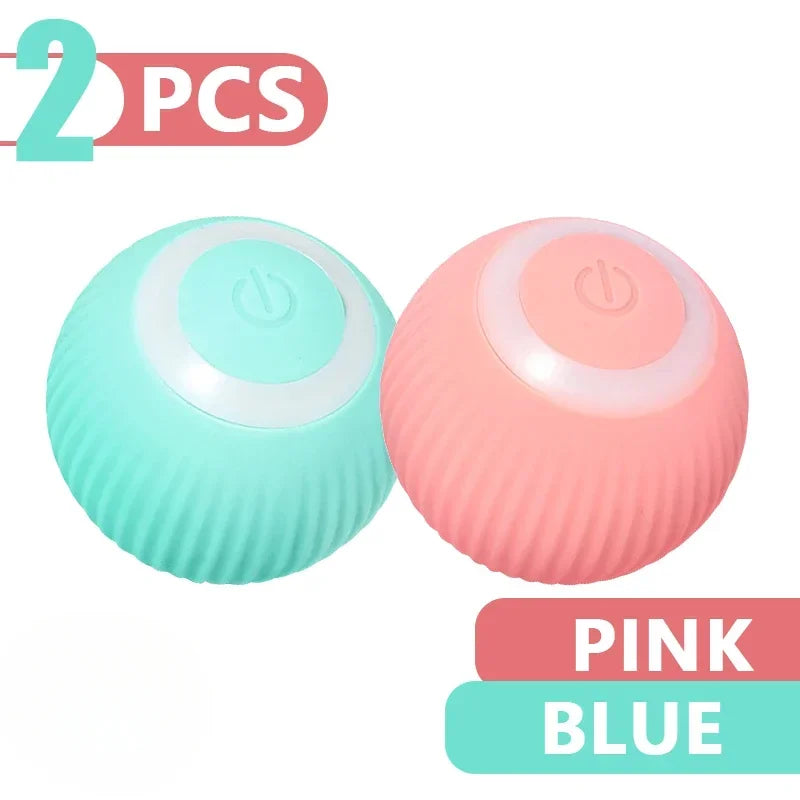 Rechargeable Rolling Cat Toy Ball