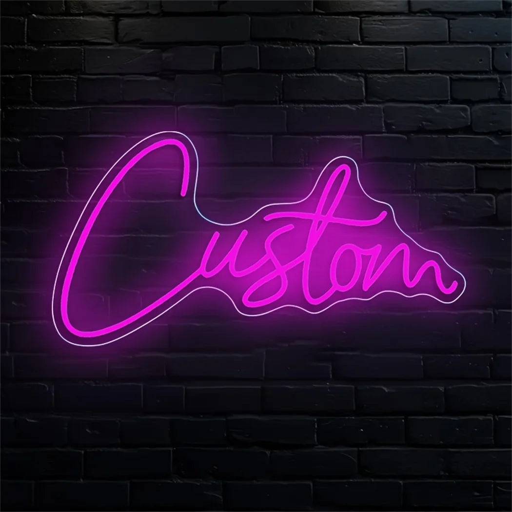 Personalized LED Neon-Style Name Sign – USB Powered