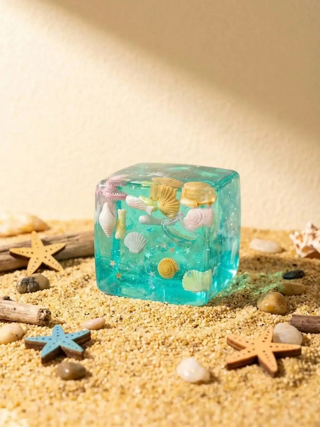 1Pc 3D Cartoon Cube Squishy Toy Realistic Simulation Block Model Creative Art Craft Geometric Sculpture Desktop Tabletop Display Miniature Ornament Sensory Fidget Stress Ball Relief Gift
