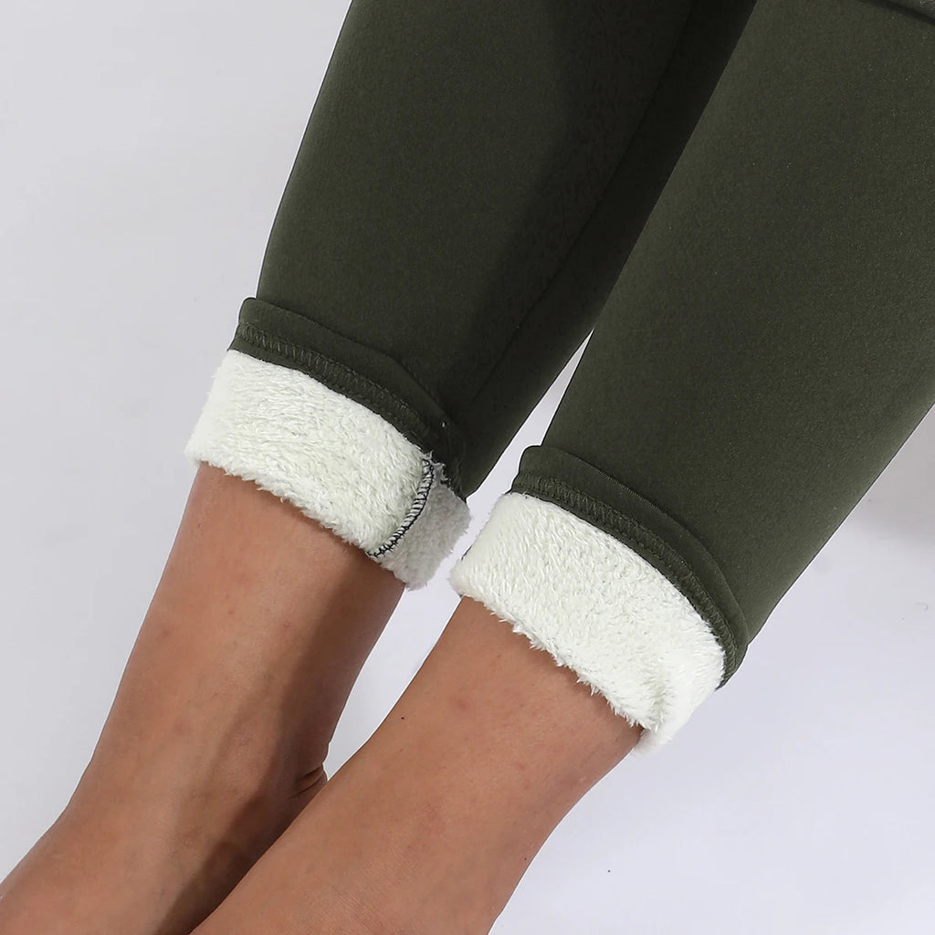 Women's High-Waisted Winter Leggings