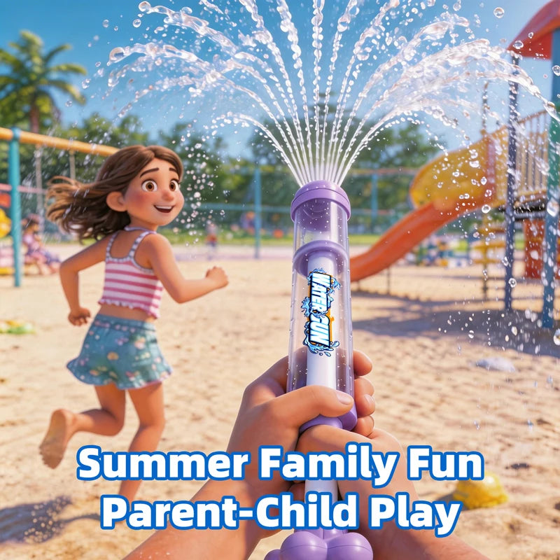 Pull-Out Water Blaster – 1 or 3 Pieces, Assorted Colors