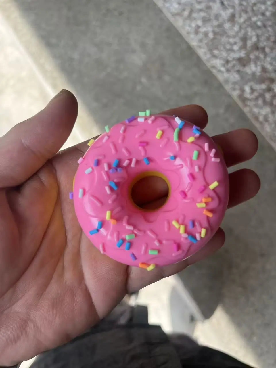 New Doh Egg Donut Sensory Fidget Toy Stress Relief ADHD Anxiety Calming Desk Ornament Focus Squeeze Stressbuster for Kids Adults
