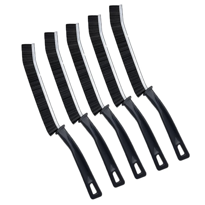 Stiff-Bristle Crevice Cleaning Brushes – 5-Piece Set