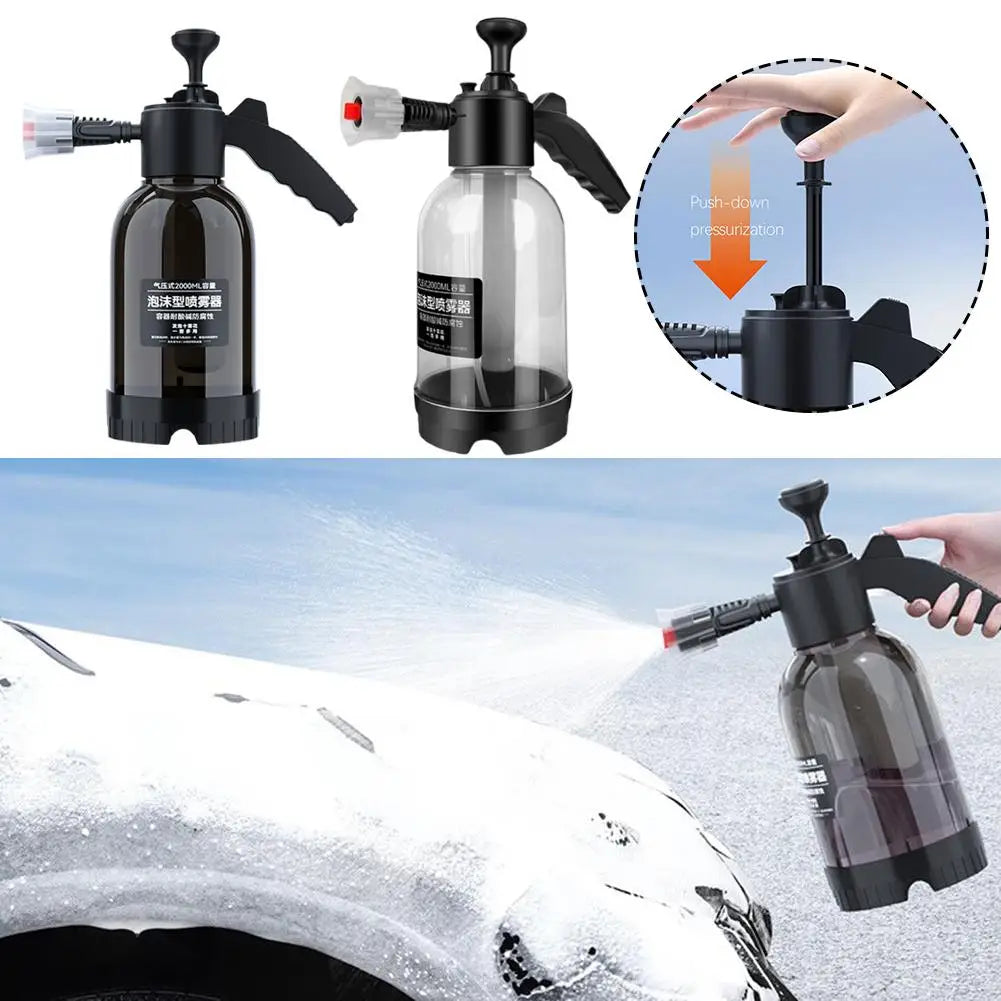 Hand-Pump Foam Sprayer – 2-Liter Tank