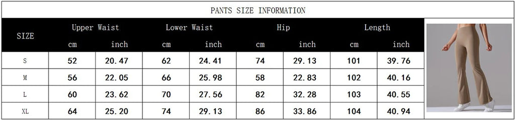 Women’s High-Waist Flared Leggings
