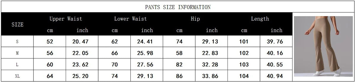 Women’s High-Waist Flared Leggings
