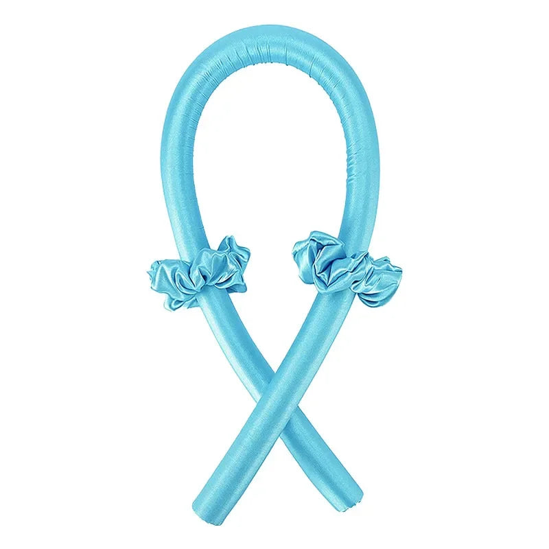 Heatless Curling Rod Headband – No-Heat Silk Ribbon Hair Roller for Overnight Curls, All Hair Types