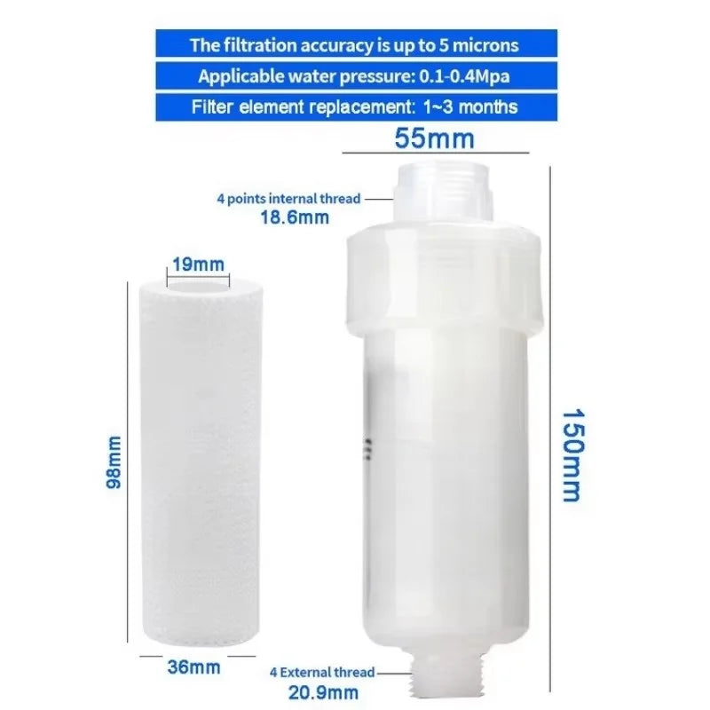 Household Sediment Pre-Filter & PP Cartridge Options