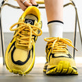 Men's Summer Mesh Breathable Casual Sports Shoes 2026 Versatile Lightweight Running Shoes Soft Sole Student Daddy Comfortable Fo