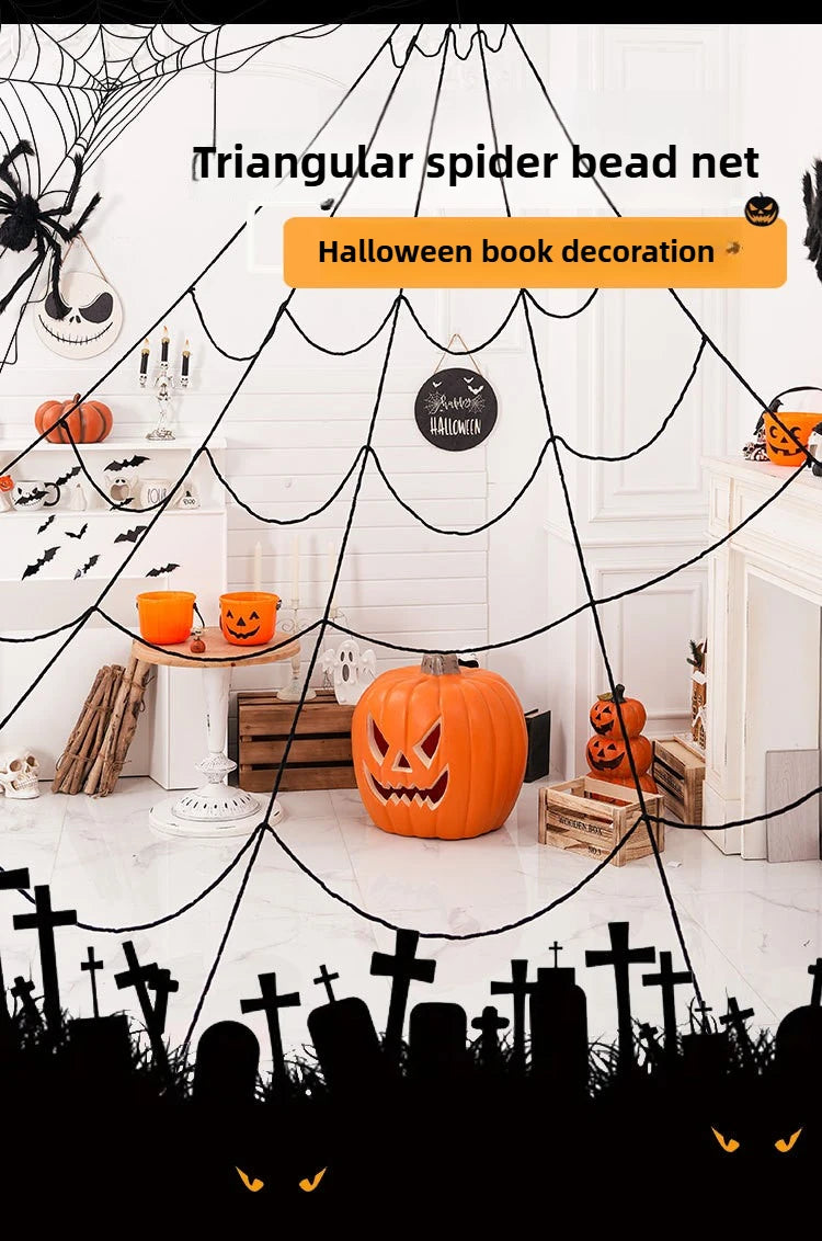 Halloween Spider & Web Decorations – Individual Options