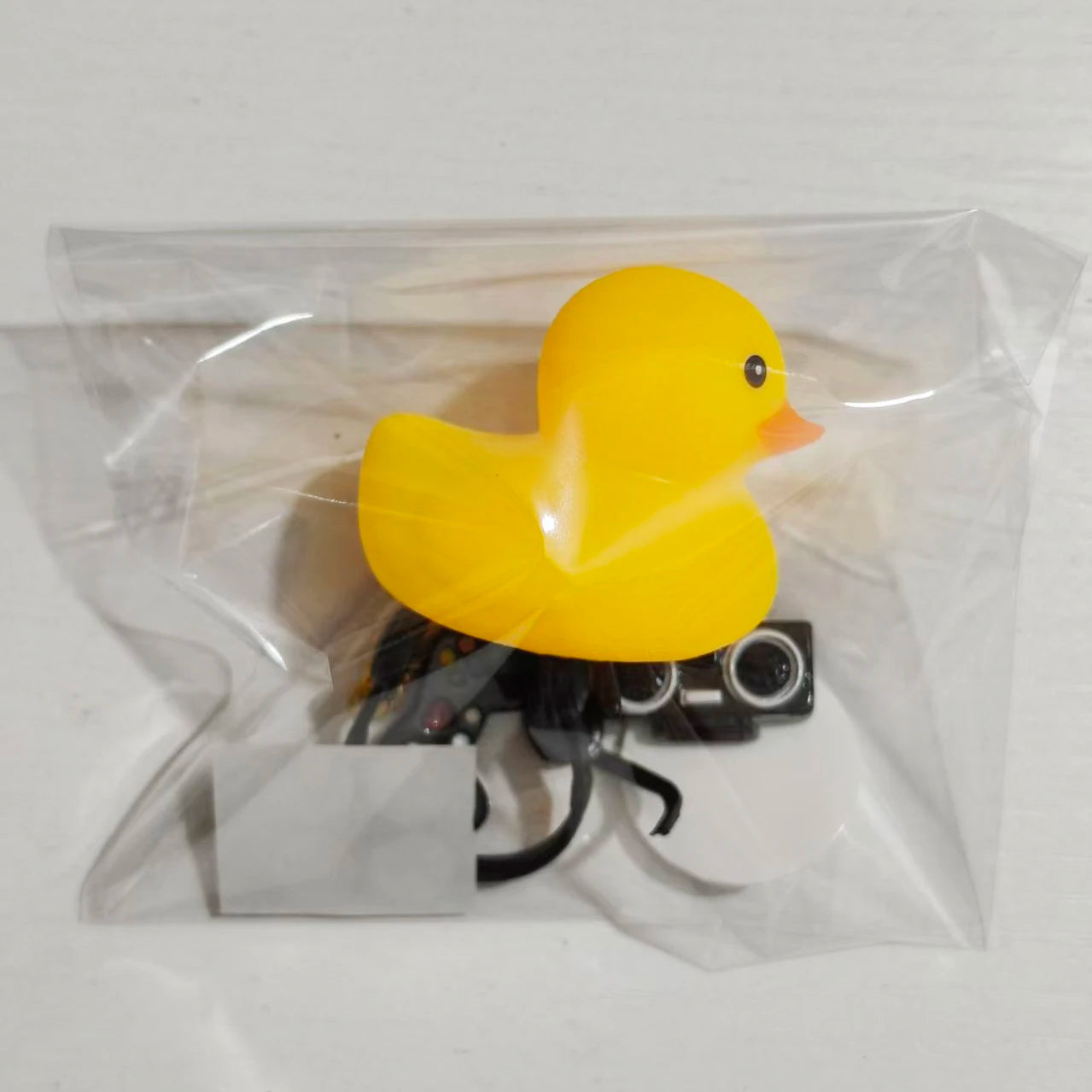 Cool Hip Hop Music Duck Car Decorations Rubber Ducks Cute Dashboard Rubber Ducks for Car Ornament with Headphone Game Player