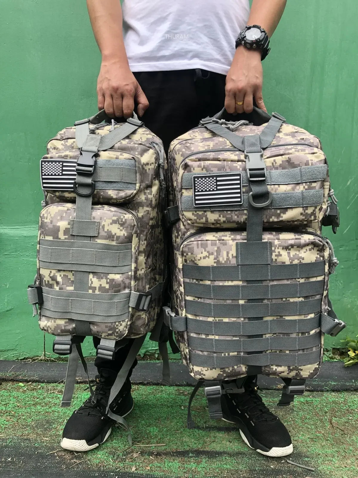 Tactical Backpack with MOLLE Webbing – 25L or 50L