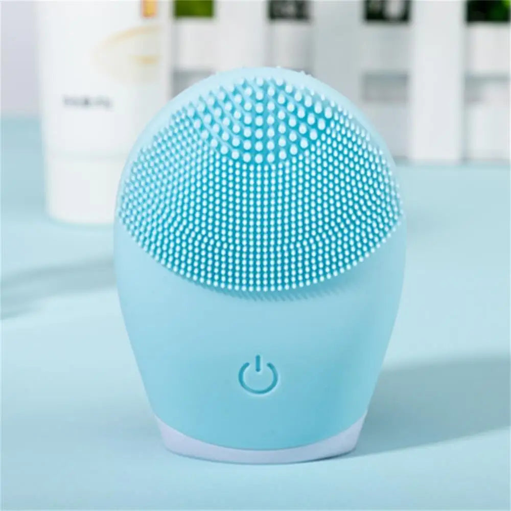 Electric Silicone Facial Cleansing Brush