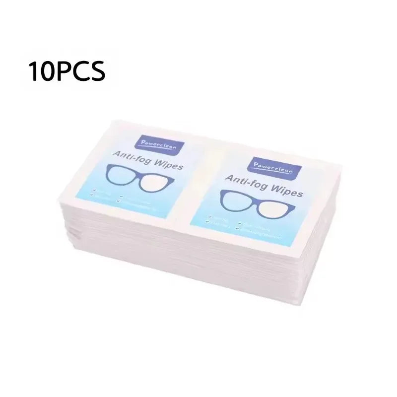 Viewring Disposable Lens Cleaning Wipes – Anti-Fog, Anti-Dust Microfiber Towelettes for Glasses, Sunglasses & Phone Screens | 10/30/50/100 Pack