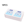 Viewring Disposable Lens Cleaning Wipes – Anti-Fog, Anti-Dust Microfiber Towelettes for Glasses, Sunglasses & Phone Screens | 10/30/50/100 Pack