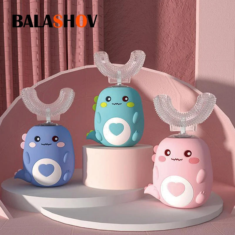 Kids' Rechargeable U-Shaped Toothbrush