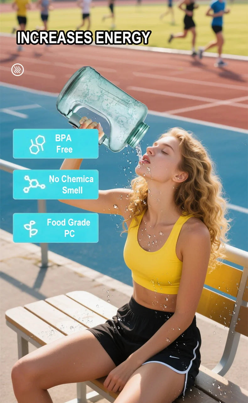 Rechargeable Hydrogen Water Bottle – 50.7 fl oz (1.5 L)