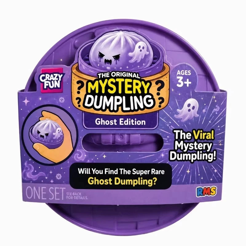 Halloween Ghost Dumpling Squishy – 1, 2, or 3 Pieces