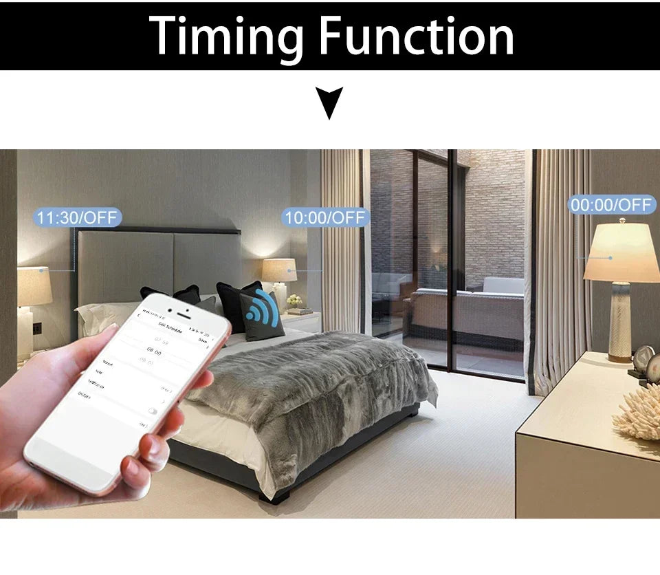 Tuya RGB LED Light Bulbs Smart WiFi E27 Smart Lamp 220V 110V 10W 15W 20W  Lamp Smart Life APP Google Assisatnt Voice Control