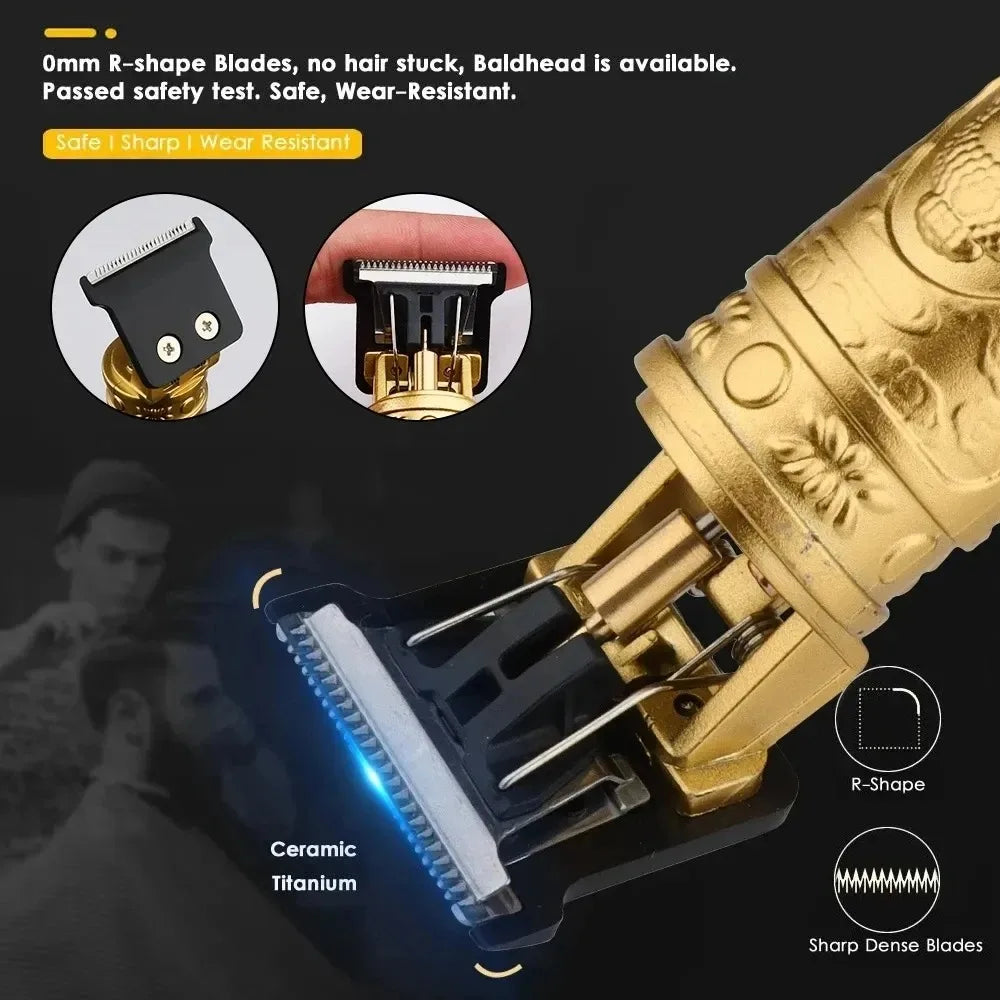 T9 Vintage-Style Cordless Hair Trimmer