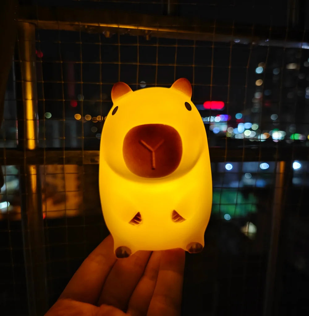 Capybara LED Night Light – Two Sizes