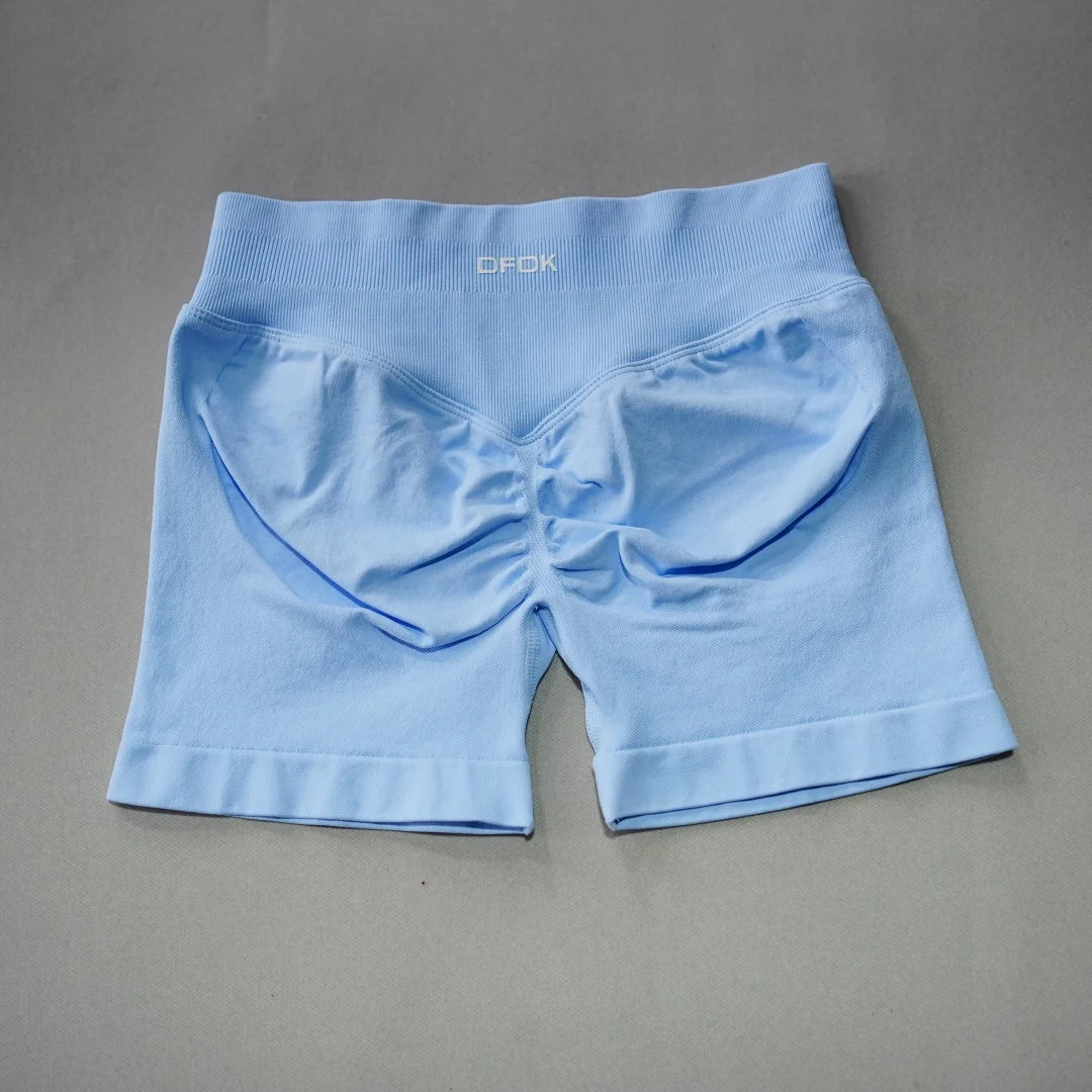 High-Waisted Yoga Shorts for Women – Slim Fit, Hip-Lifting Activewear