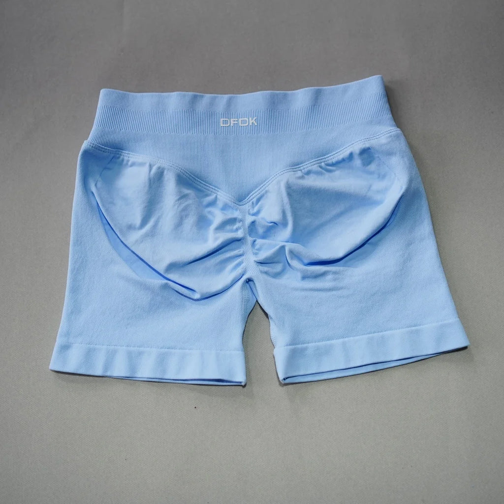 High-Waisted Yoga Shorts for Women – Slim Fit, Hip-Lifting Activewear