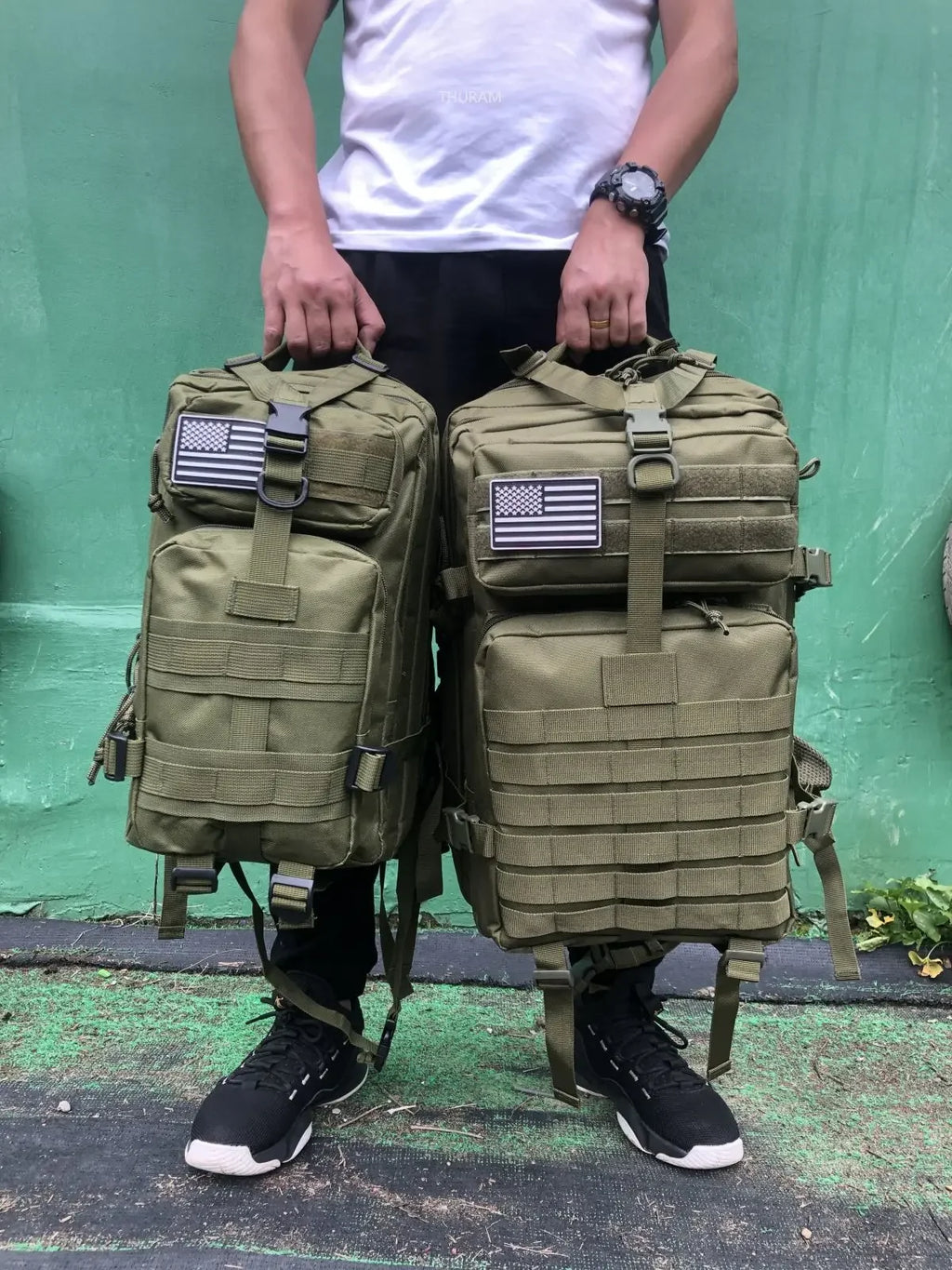 Tactical Backpack with MOLLE Webbing – 25L or 50L