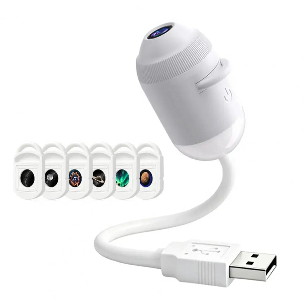 USB Star Projector & Night Light – 3 to 24 Slides
