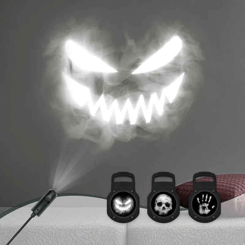 Halloween & Christmas Pattern Projector Decoration