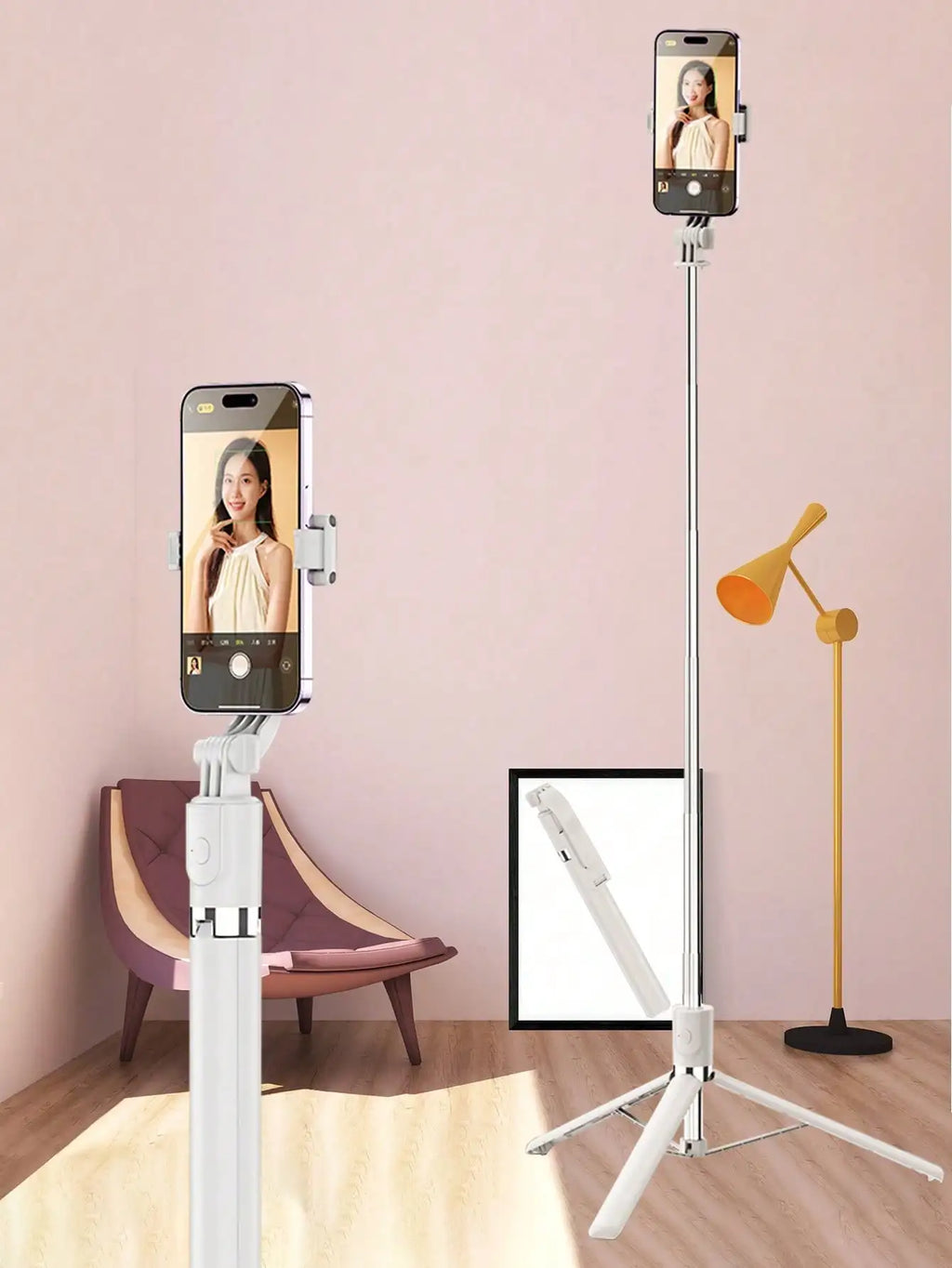 67-Inch Extendable Selfie Stick & Phone Tripod