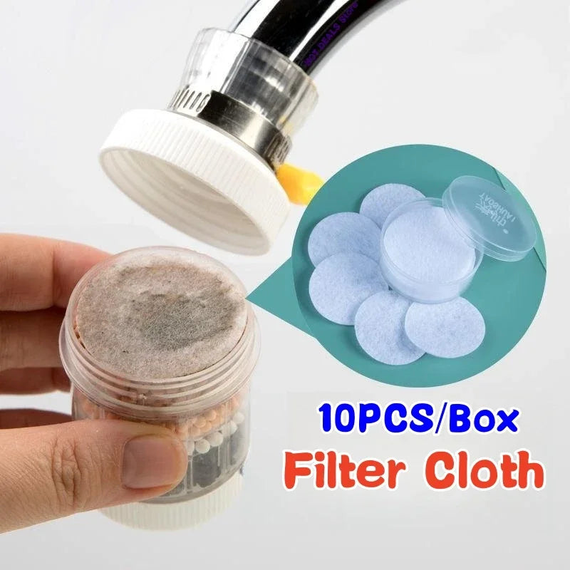 360° Swivel Faucet Filter Attachment & Replacement Filter Cloth