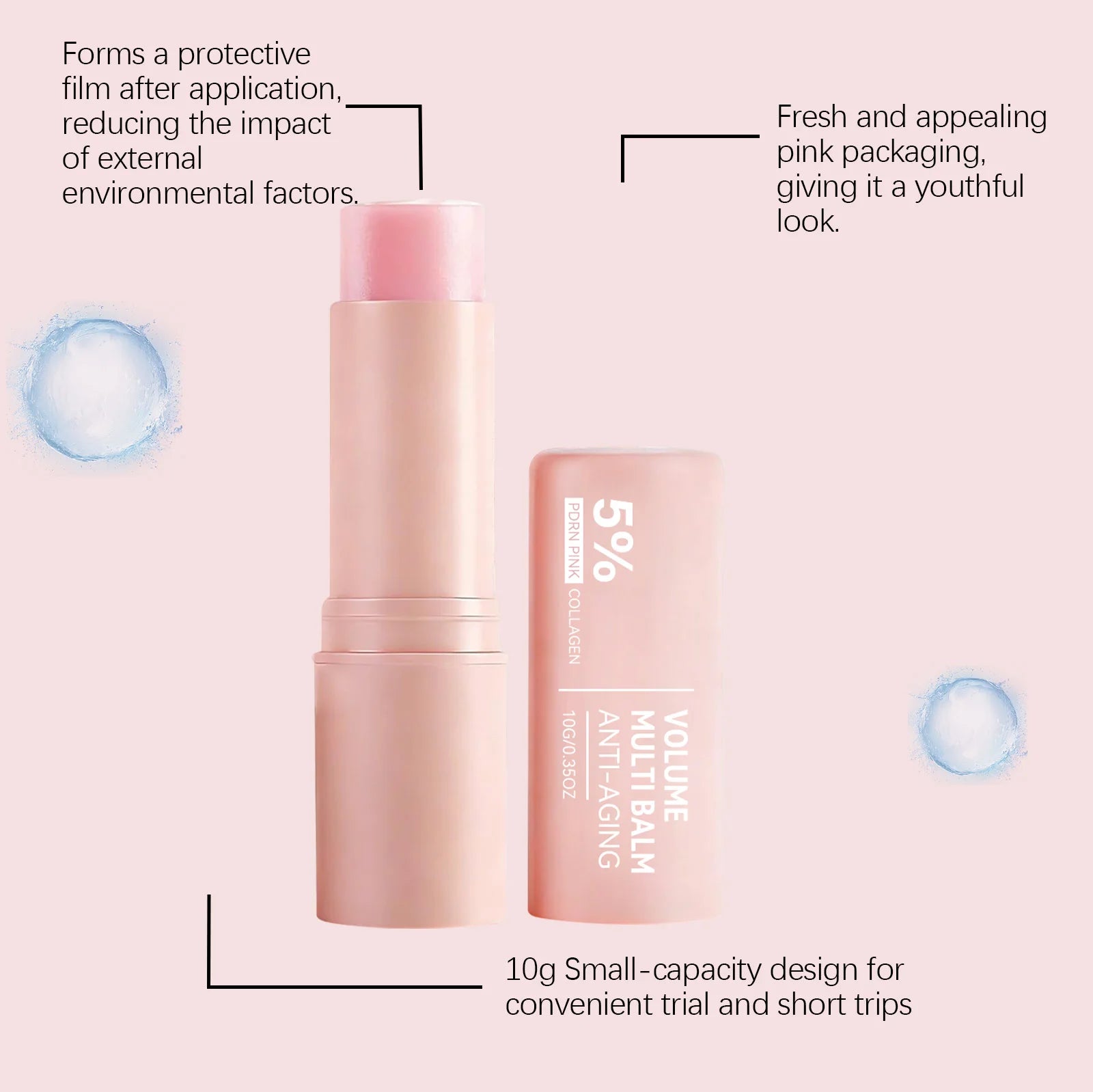 Korean Silk Collagen Serum Moisturizer Stick Set Revitalizing Face Cream Anti-Wrinkle Firming Lifting Skin Care Deep Hydration