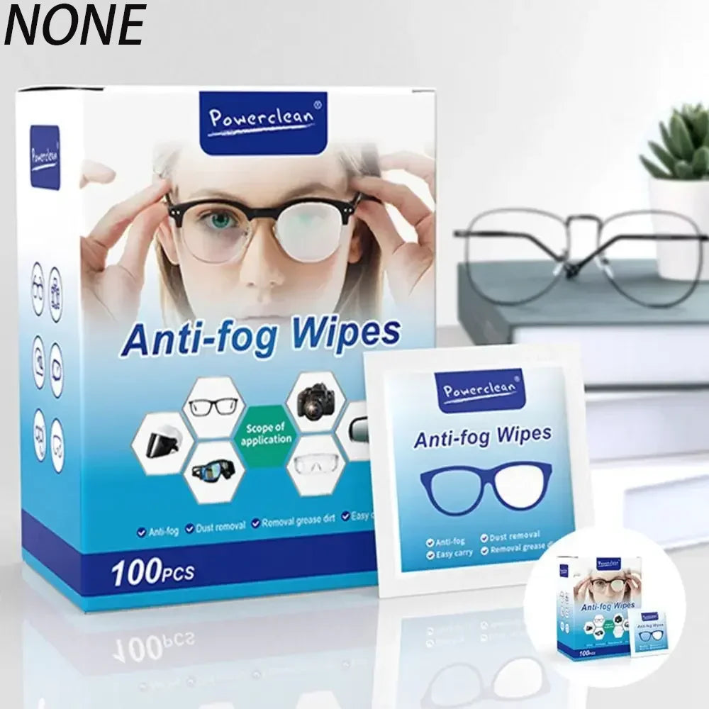 Viewring Disposable Lens Cleaning Wipes – Anti-Fog, Anti-Dust Microfiber Towelettes for Glasses, Sunglasses & Phone Screens | 10/30/50/100 Pack