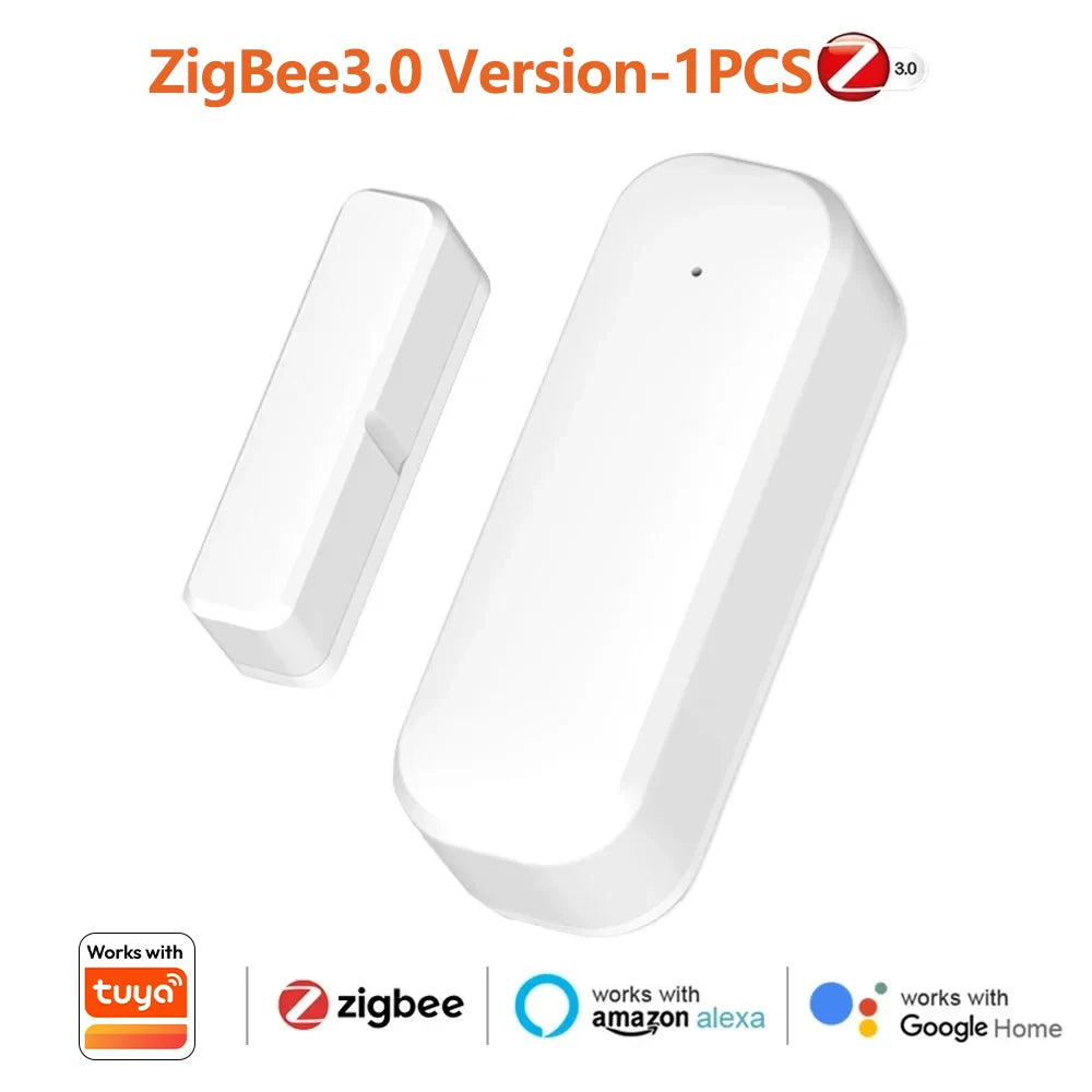 Door Sensor Window Contact Sensor Open Closed Detector Smart Home Alarm Security Protection Work With Tuya and Smart Life