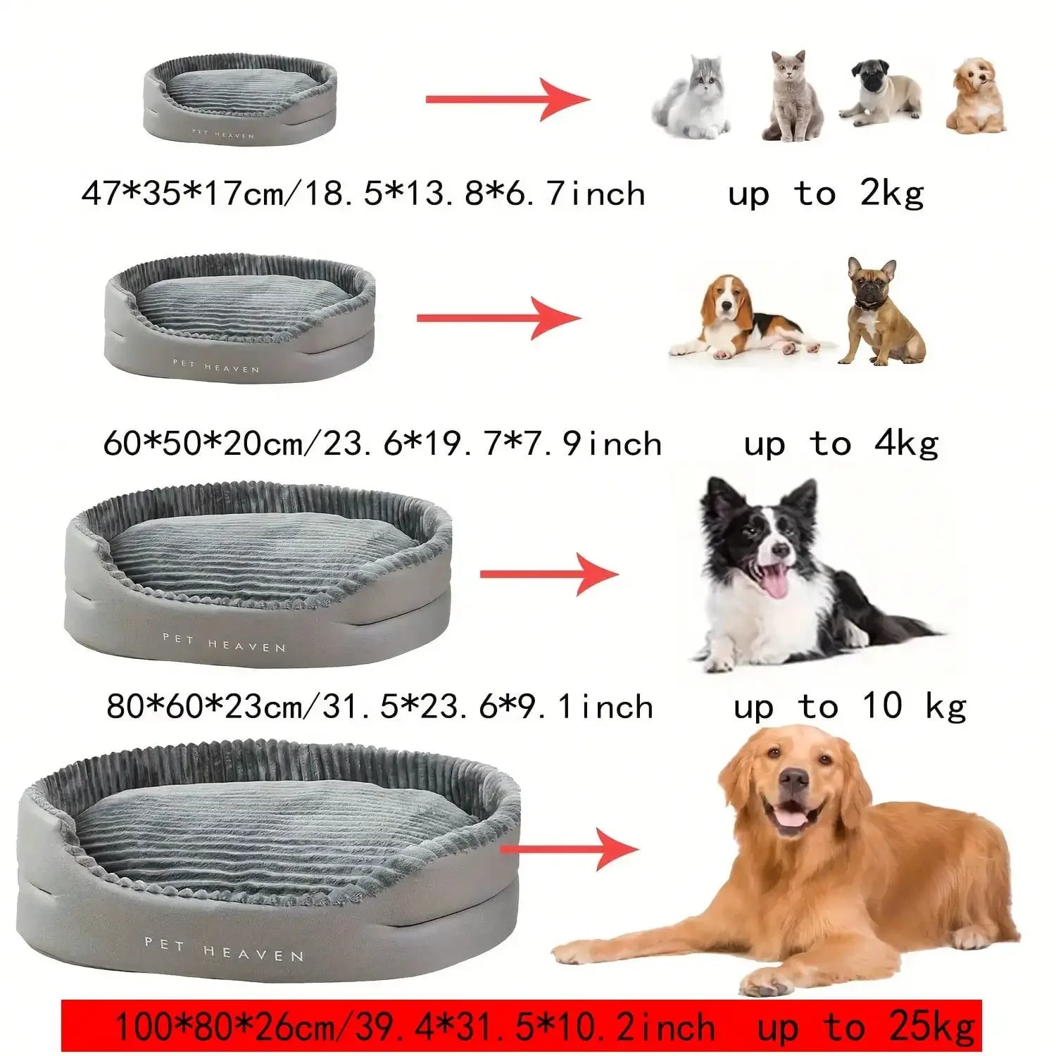 Machine-Washable Soft & Cozy Pet Bed – All-Season Dog & Cat House With Warm Mat | Plush Comfort, Winter Essential & Perfect Christmas Gift For Small/Medium/Large Pets, Indoor Outdoor Use