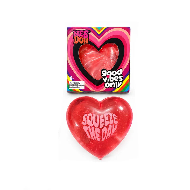 Heart-Shaped Squishy Fidget Toy