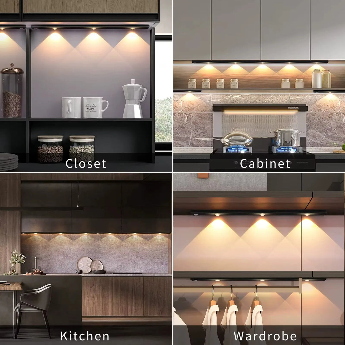 USB-Rechargeable Motion Sensor LED Cabinet Light