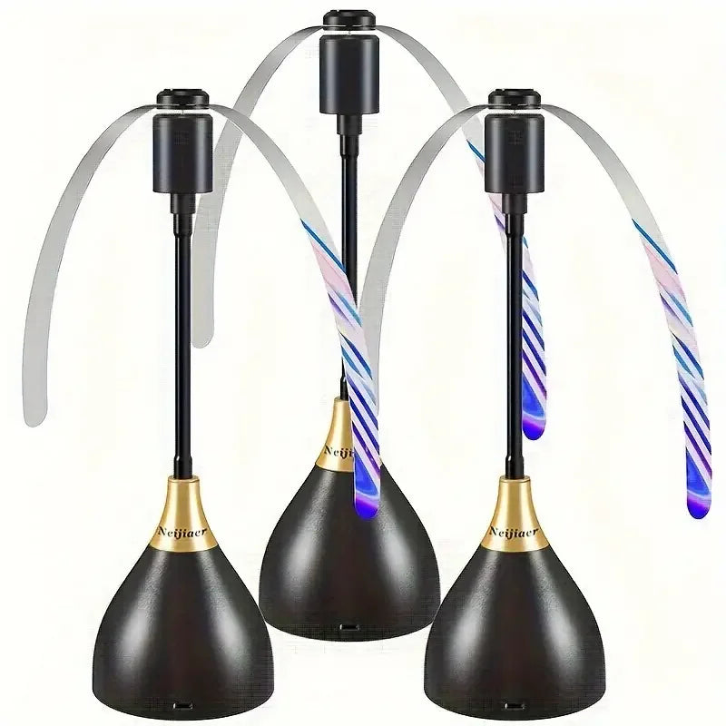 2/3pcs Fly Fans For Tables Effective Fly Repellent Fan Keeps Flies Away With Soft Blades USB  Picnic BBQ Party  Fly  Fans