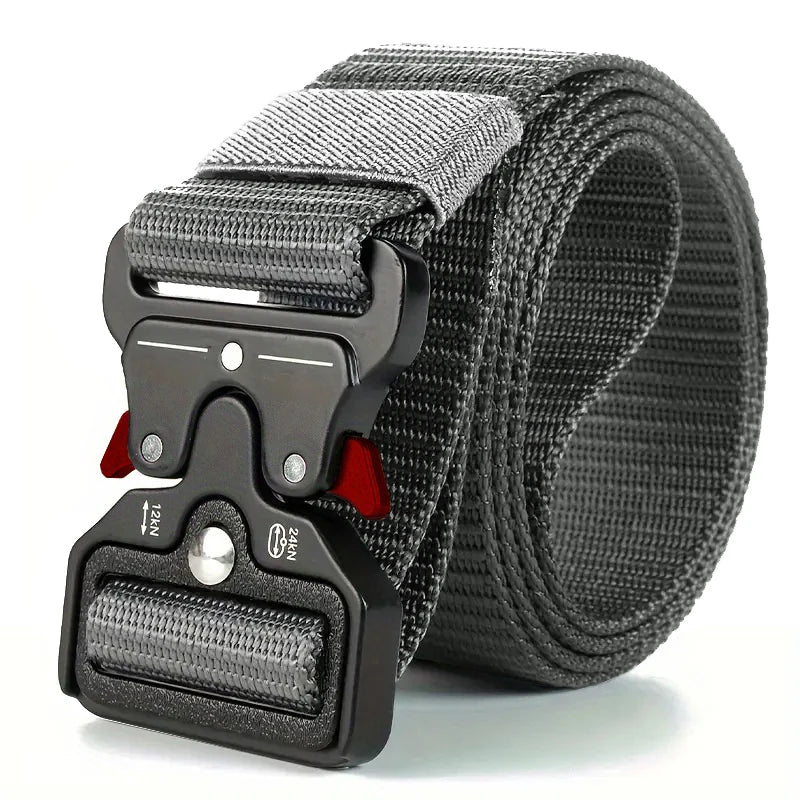 Unisex Tactical-Style Belt with Automatic Buckle