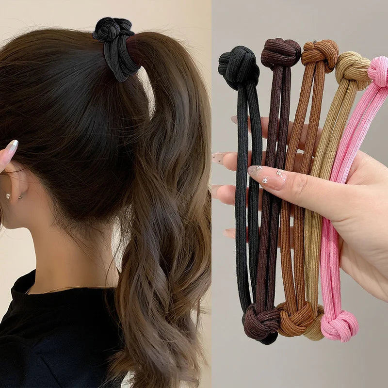 Women's Elastic Hair Ties – Assorted Styles