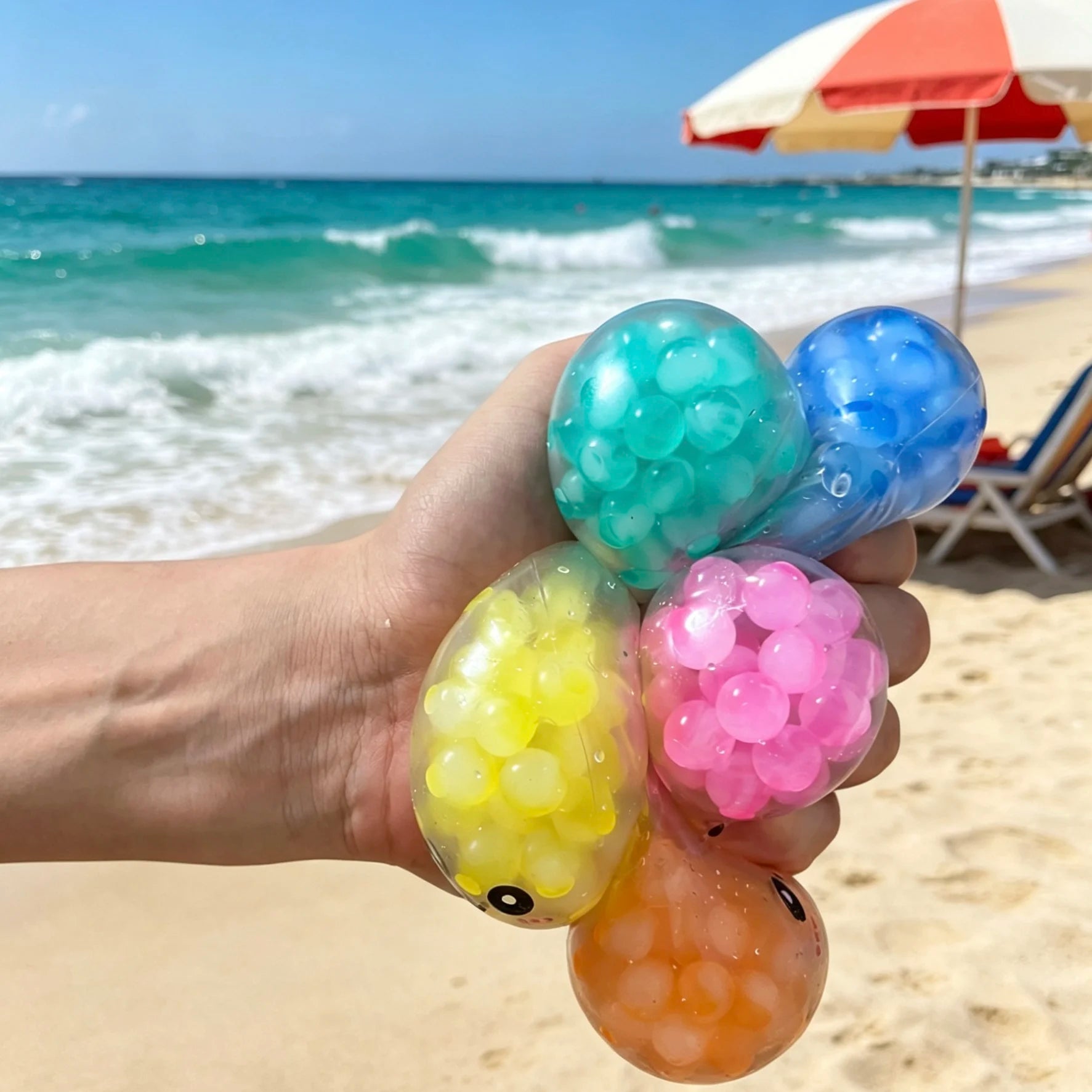 Dumpling Decompression Squish Balls Reusable Low Rebound Stress Dough Toys for Home Office Decoration Daily Gifts
