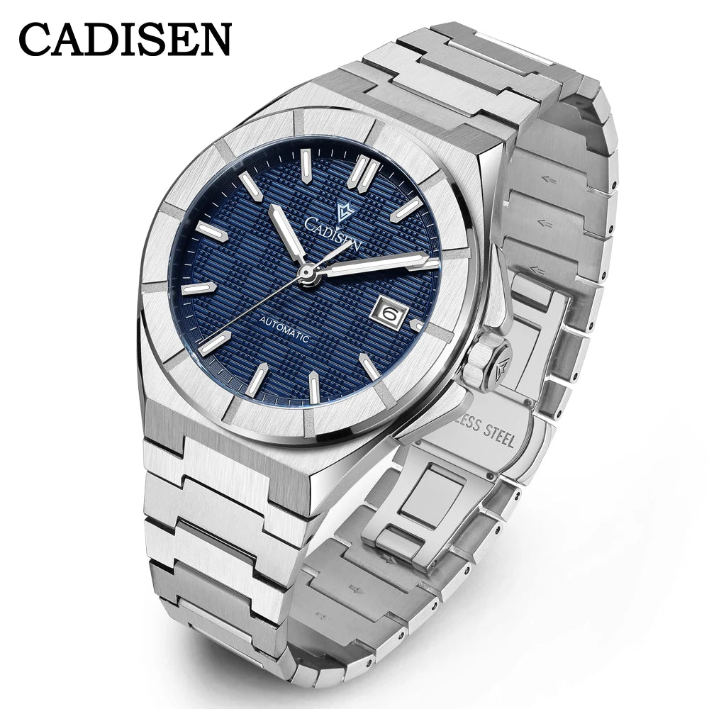 CADISEN C8242 Men’s Automatic Watch with Textured Dial