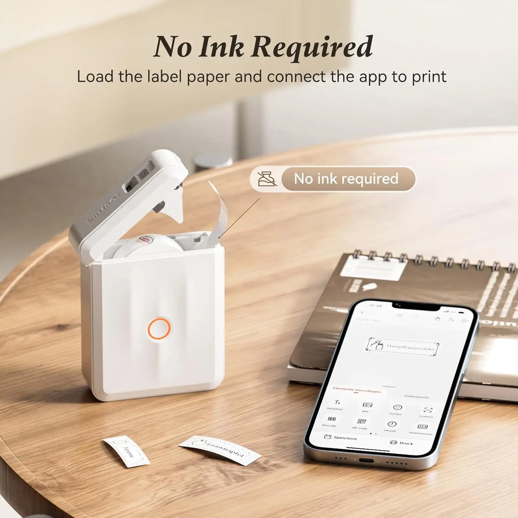 NIIMBOT D110M Bluetooth Thermal Label Maker