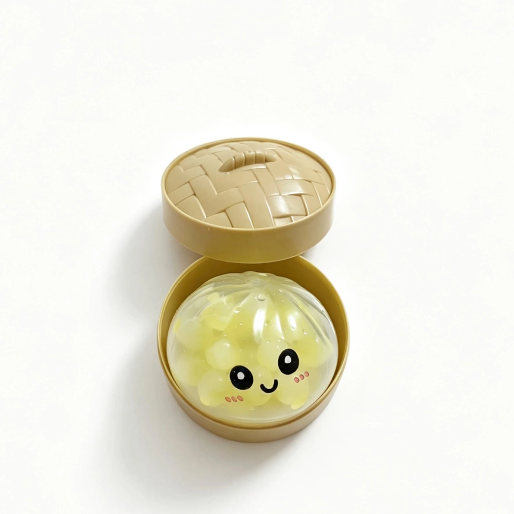 Dumpling Decompression Squish Balls Reusable Low Rebound Stress Dough Toys for Home Office Decoration Daily Gifts