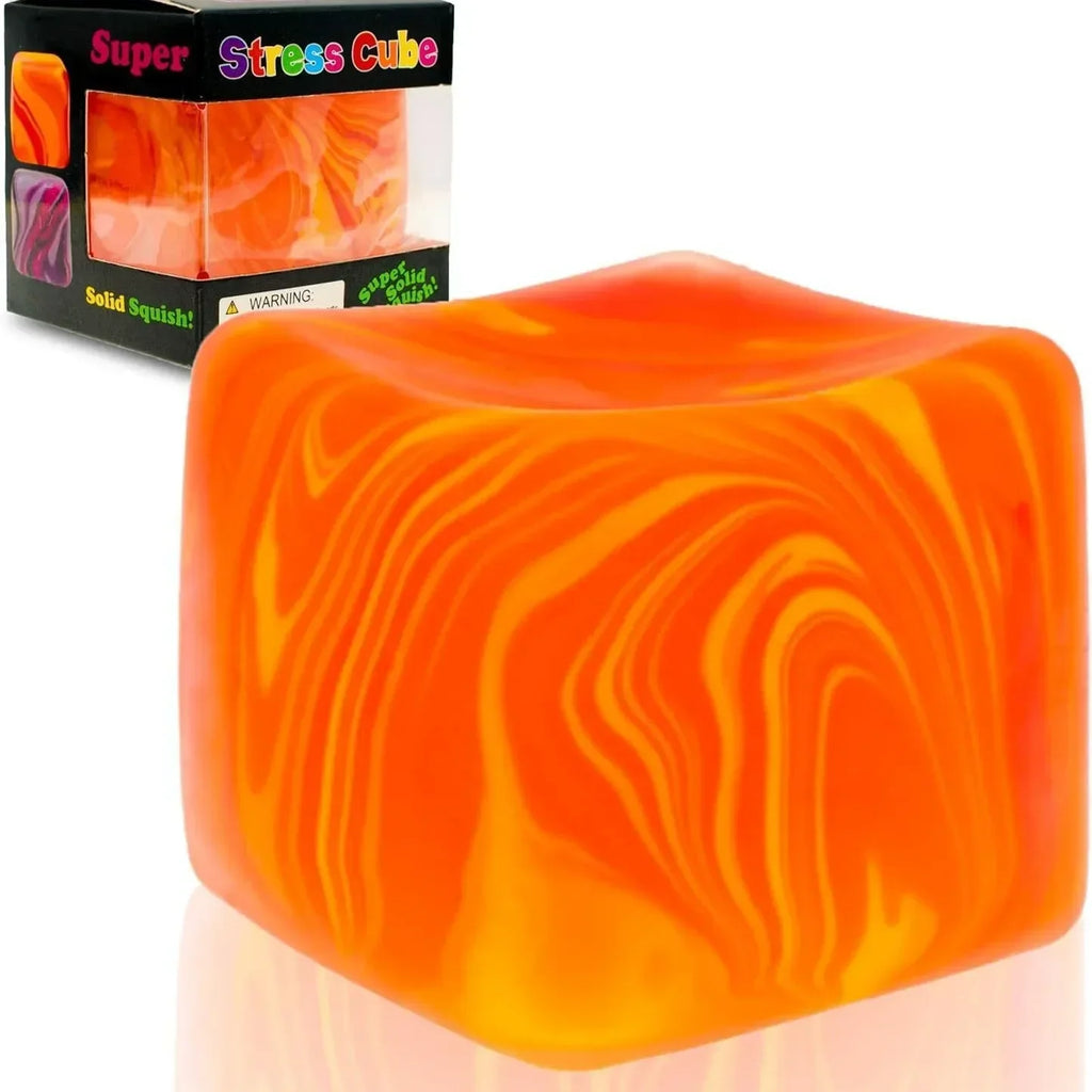 Schylling Needoh pizza Sensory Fidget Cube Stress Relief Squishy Cube Anti-Anxiety Squeeze Toy For Focus ADHD Population