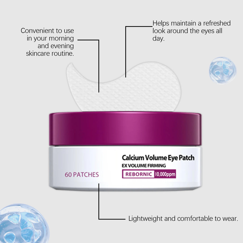 Calcium Anti-Aging Skincare Set – B12 Spicule Serum, Eye Patches & Multi Balm, Fades Fine Lines & Dark Circles